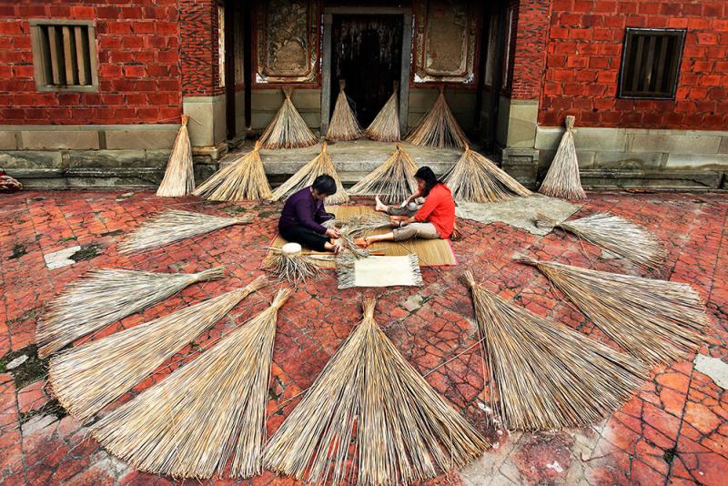 苑裡鎮-藺草編織-張自賢